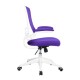 Luna White Mesh Designer Office Chair